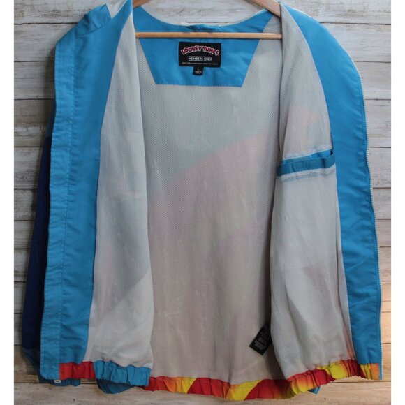 Members Only X Looney Tunes Windbreaker Jacket Space Jam Tune Squad A New Legacy - Picture 8 of 10